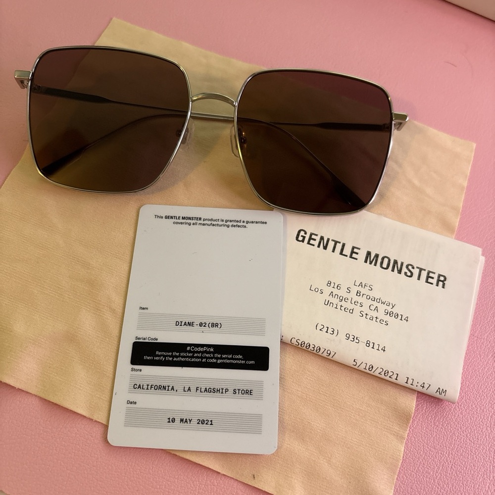 Gentle Monster Brown Sunglasses